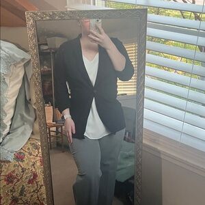 Altar'd State Black Single-Button Blazer